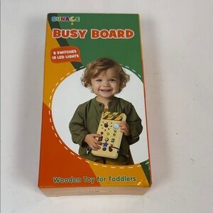 Interactive Busy Board for Toddlers - Multicolor